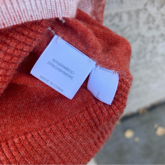 KOKUN V Neck Striped Sweater - Picture 3 of 13